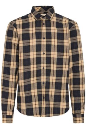 καρό flannel πουκάμισο 20718859194011 Blue