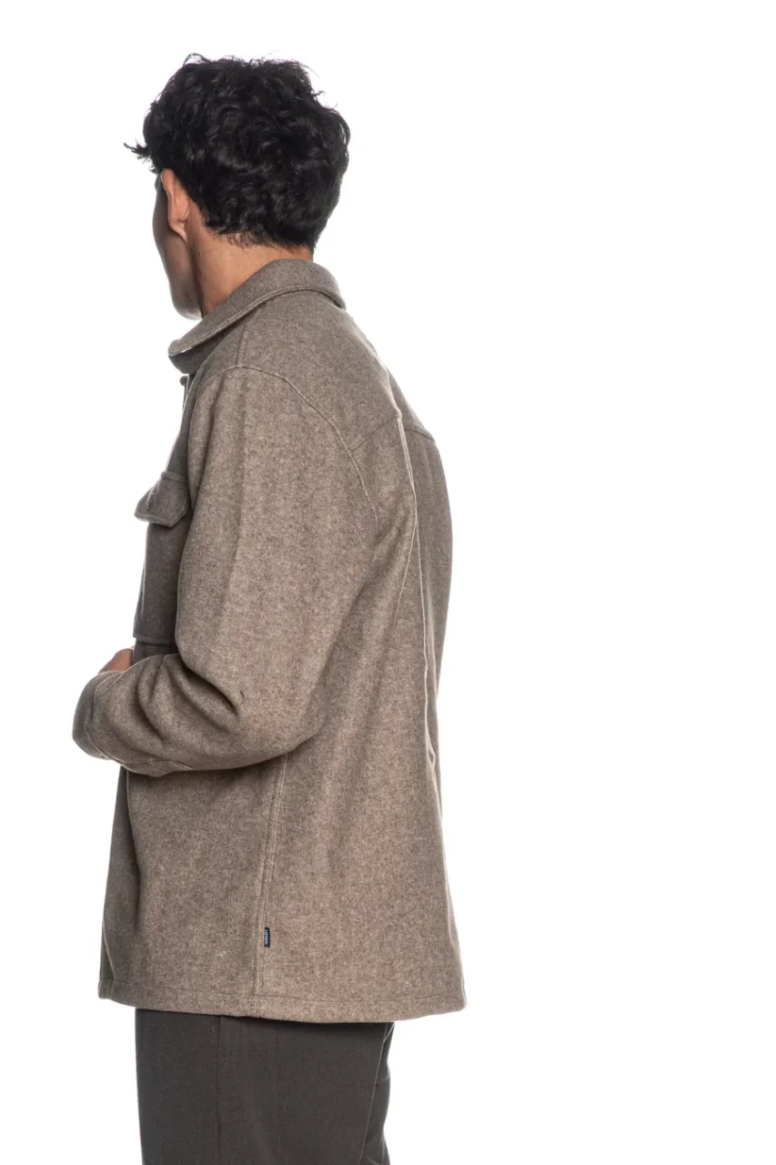 Overshirt πουκάμισο 10062588145 Beige (2)