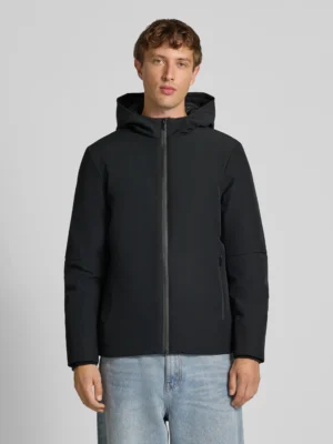 Softshell μπουφάν με ελαφριά επένδυση και κουκούλα 20718649194007 Black (3)