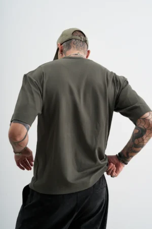 Alure T Shirt 350345 Khaki (3)