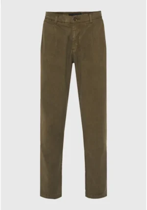 Ανδρικό comfort chino παντελόνι FBM012 004 02 Dusty Olive (2)