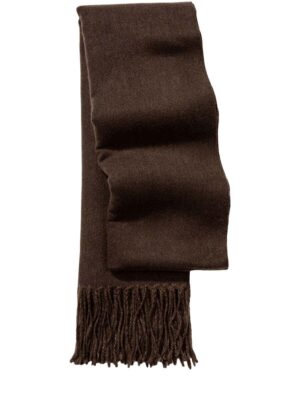ανδρικό πλεκτό κασκόλ 10062638255 Brown (4)