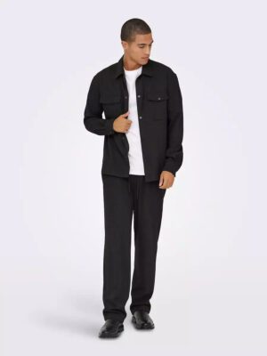 Overshirt πουκάμισο 22035991 D.K Grey Mel
