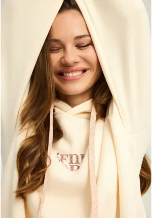 Oversized φούτερ με τύπωμα στην πλάτη FBL012 110 06 Chalk (4)