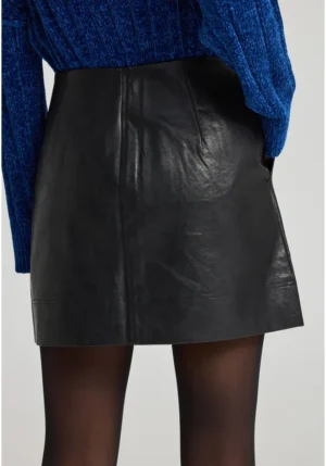 Φούστα από οικολογικό δέρμα (PU) FBL012 117 14 Black (4)