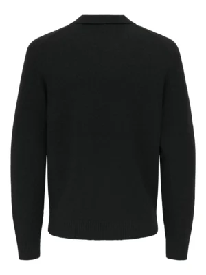 polo πουλόβερ 22033770 Black (2)