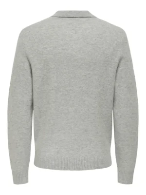 polo πουλόβερ 22033770 Grey (2)