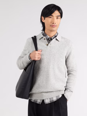 polo πουλόβερ 22033770 L.T Grey Mel