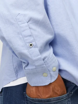 πουκάμισο oxford 12190444 Cashmere Blue (2)