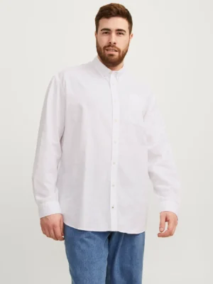 πουκάμισο oxford 12190444 White (4)
