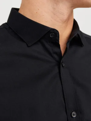 πουκάμισο slim fit 12201905 Black