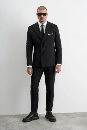 Timeless Charm παντελόνι cool fit 60051 Black