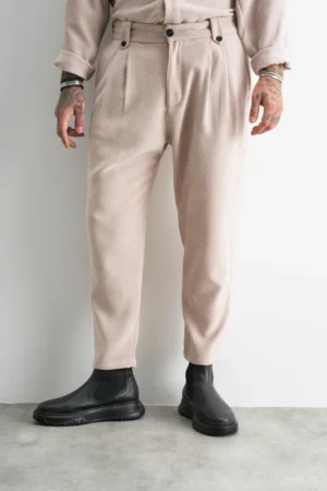 Dune παντελόνι cool fit 381324 Beige (3)