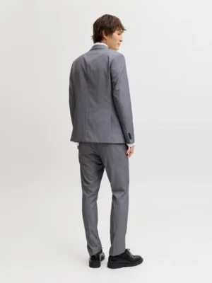 κουστούμι 12181339 Light Grey Melange (2)