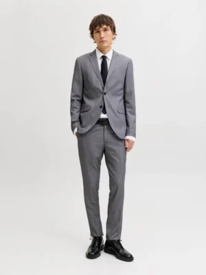 κουστούμι 12181339 Light Grey Melange (3)