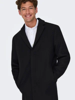 παλτό μακρύ 22036811 Black
