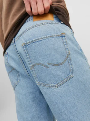 Baggy fit jean παντελόνι 12236082 Blue Denim (3)