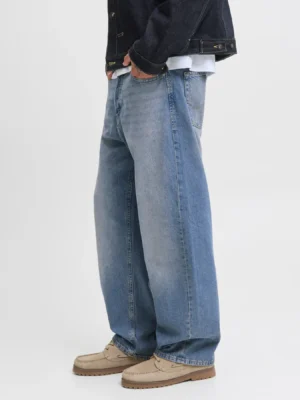 Baggy fit jean παντελόνι Alex 12236089 Blue Denim (4)