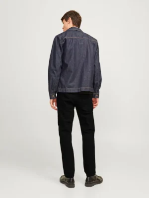 jean παντελόνι Tapered fit Mike 12263335 Black Denim (2)