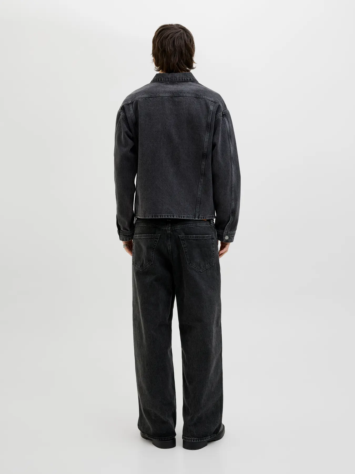 jean παντελόνι Wide fit Dave 12277996 Black (2)