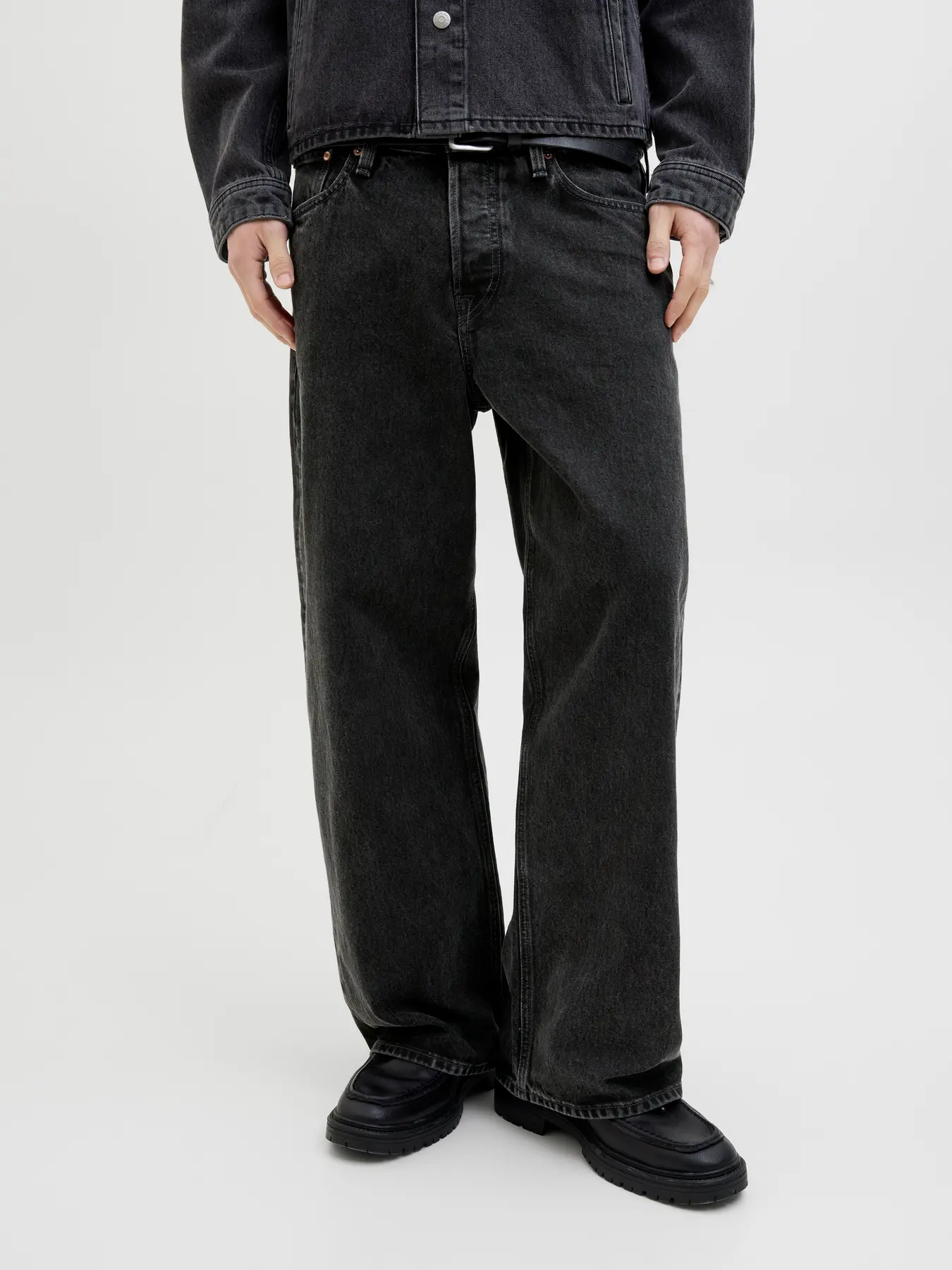 jean παντελόνι Wide fit Dave 12277996 Black