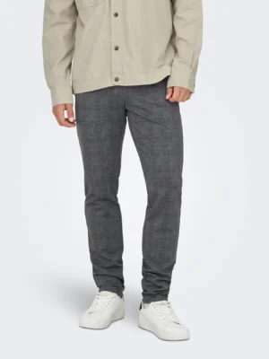 παντελόνι chino καρό 22019887 Black (3)