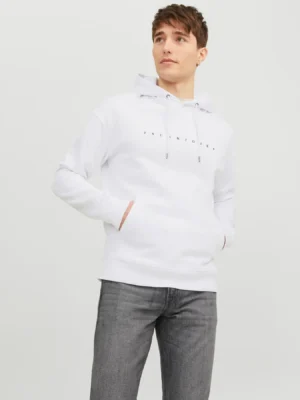 φούτερ με κουκούλα 12233972 White (4)