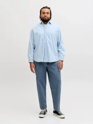 Relaxed fit jean παντελόνι Chris 12274019 Blue Denim (3)