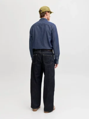 s Jean πουκάμισο 12138115 Dark Denim (2)