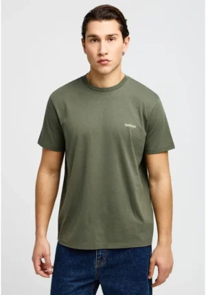 Essential t shirt με λαιμόκοψη FBM013 001 04 Deep Forest