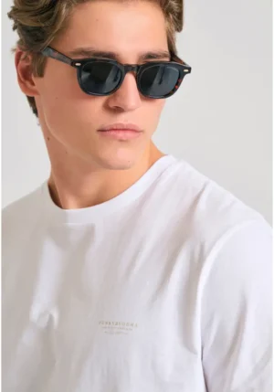 Essential t shirt με λαιμόκοψη FBM013 001 04 White (2)