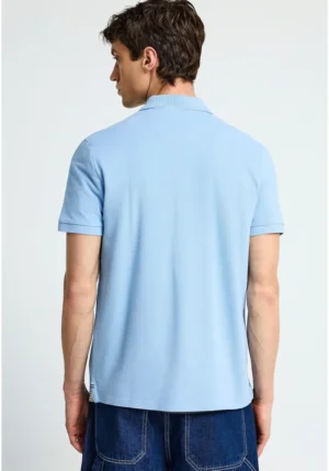 μπλούζα polo από βαμβάκι πικέ FBM013 001 11 Heritage Blue (3)