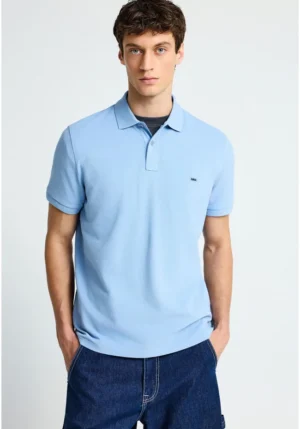 μπλούζα polo από βαμβάκι πικέ FBM013 001 11 Heritage Blue