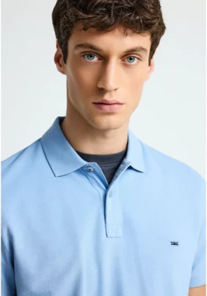 μπλούζα polo από βαμβάκι πικέ FBM013 001 11 Heritage Blue (4)