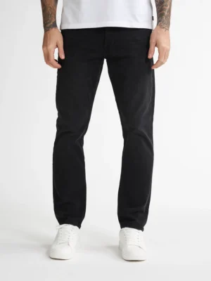 Straight Fit jean παντελόνι Starling9705 Black Denim