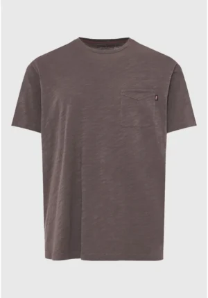 T shirt με τσέπη στο στήθος FBM013 005 04 Moon Mist (2)