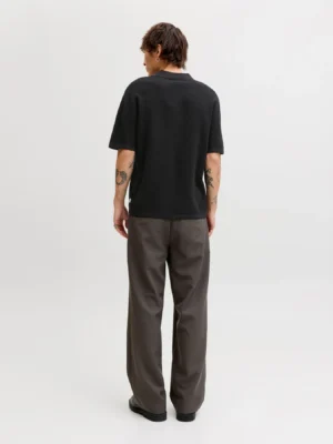 t shirt polo πλεκτό 12268281 Black (2)