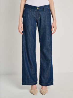Wide Leg Fit Jean Παντελόνι Serena 5 912.058.B0.055 BLue Denim (3)