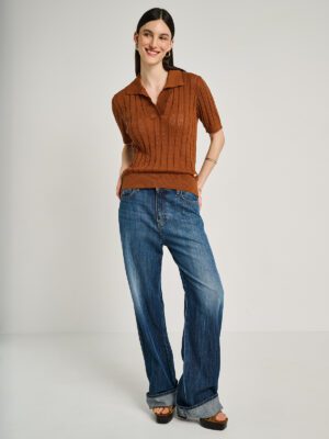 Wide Leg Fit Jean Παντελόνι Zoe 5 977.009.B2.055 Blue Denim (5)