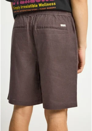 Ανδρική λινή chino βερμούδα FBM013 009 03 Moon Mist (3)