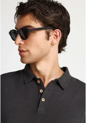 Ανδρική μπλούζα polo FBM013 008 11 Anthracite (4)