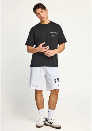 Ανδρικό βαμβακερό t shirt με τύπωμα FBM013 015 04 Black (2)