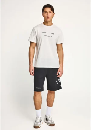 Ανδρικό βαμβακερό t shirt με τύπωμα FBM013 033 04 Off White (2)