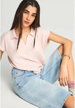 Γυναικεία jean βερμούδα FBL013 178 03 LT Blue (4)