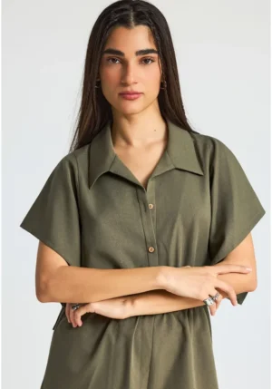 Γυναικεία ολόσωμη φόρμα FBL013 113 12 Khaki (3)