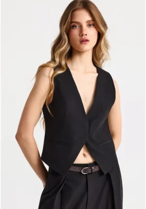 Γυναικείο γιλέκο FBL013 103 01 Black