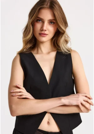 Γυναικείο γιλέκο FBL013 103 01 Black (4)