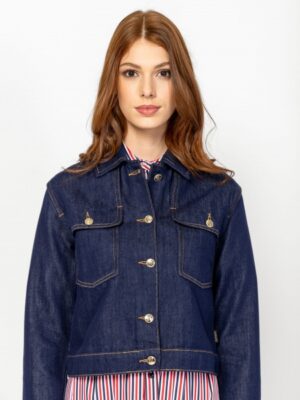 Γυναικείο Jean μπουφάν Nessira36031 D.K Blue Denim