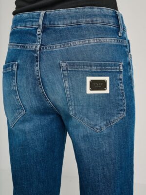 Γυναικείο Jean Παντελόνι Boyfriend Fit Cropped Dalida 5 931.056.B2.055 Blue Denim (2)