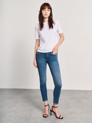 Γυναικείο Jean Παντελόνι Slim Fit Sandra 5 917.047.B2.055 Blue Denim